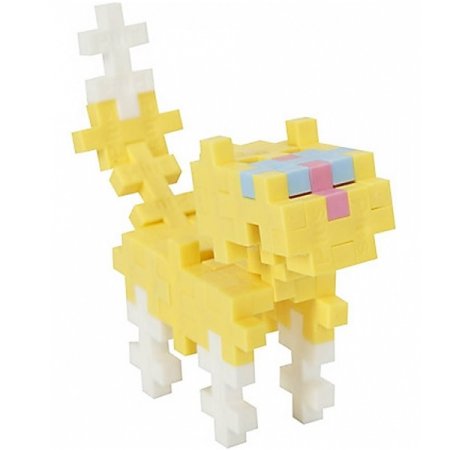 Plus Plus Конструктор для создания 3D моделей "Собаки" / Разноцветный