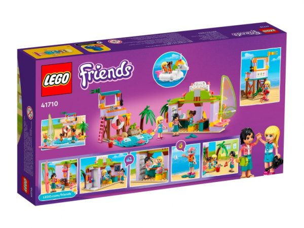 Lego Конструктор Friends "Развлечения на пляже для серферов"