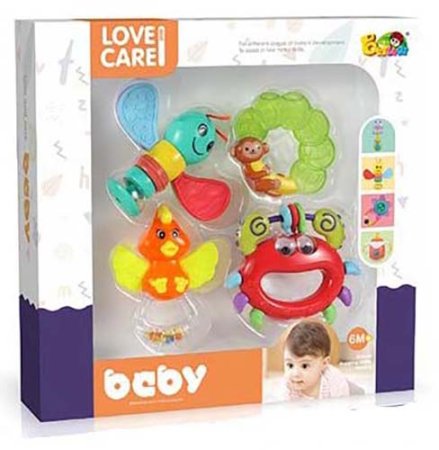 Юг-тойз Набор погремушек "Love care"