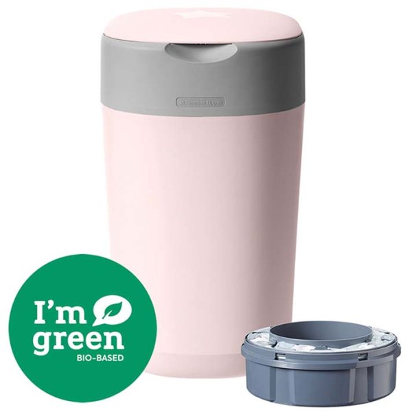 Tommee Tippee Утилизатор-накопитель для использованных подгузников Twist & Click / цвет pink (розовый)