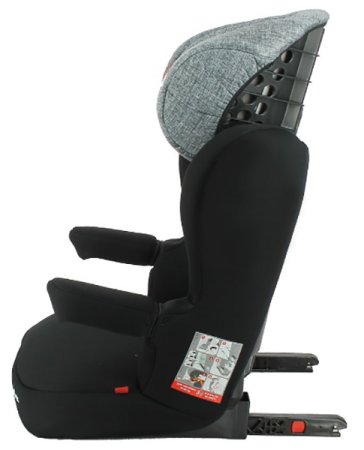 Nania Автокресло Rway Easyfix (15-36 кг) / цвет Tech Silver (черный-серый)