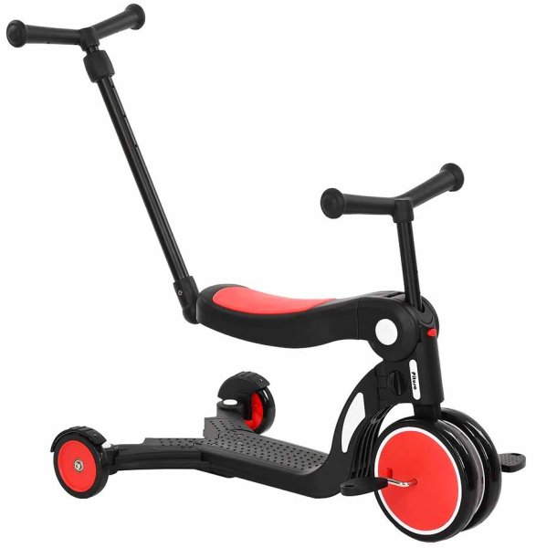 Pituso Самокат трехколесный 5 в 1 HD-200B / цвет Red (красный)