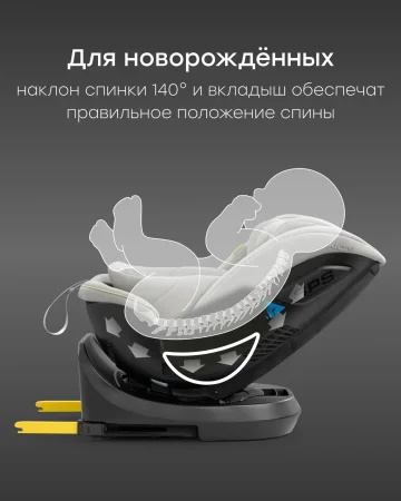 Автокресло XION  (steel grey nova)