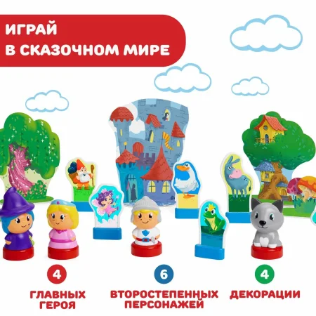 Игрушка развивающая Сказочный Мир (на 4х языках)