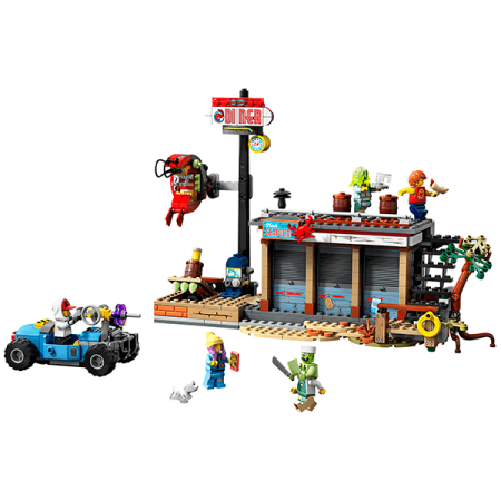 Lego Конструктор Hidden Side "Нападение на закусочную"