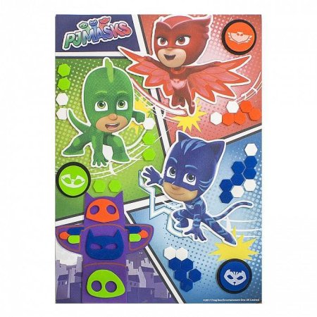 игрушка PJ Masks 3D-аппликация "Отважные друзья" 25х18см