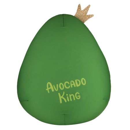 Maxitoys Антистрессовые игрушки Подушка Antistress "Авокадо Кинг", 33 см