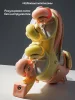 Ролики Amarobaby Magic 3 в 1 колеса свет. (0424-31 желтый/коралловый)