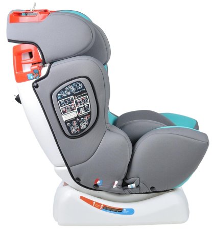 Farfello Автокресло детское Х30 / цвет серо-мятный