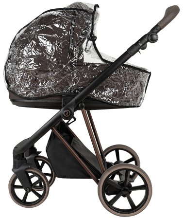 ROAN Коляска 2 в1 Sol Luxury короб+прогул (Turkish Coffe/Bronze/руч.Capp/к.Capp)