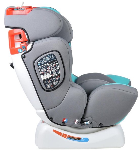 Farfello Автокресло детское Х30 / цвет серо-мятный