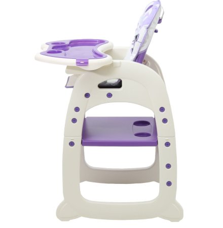 Polini kids Стульчик для кормления 460 / цвет фиолетовый