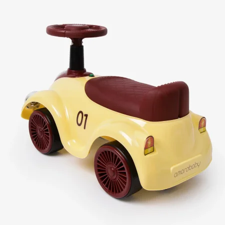 Толокар Amarobaby Retro,  (желтый/красный)
