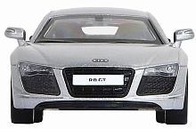 Автопанорама Инерционная металлическая машинка Audi R8 GT / цвет серебро					