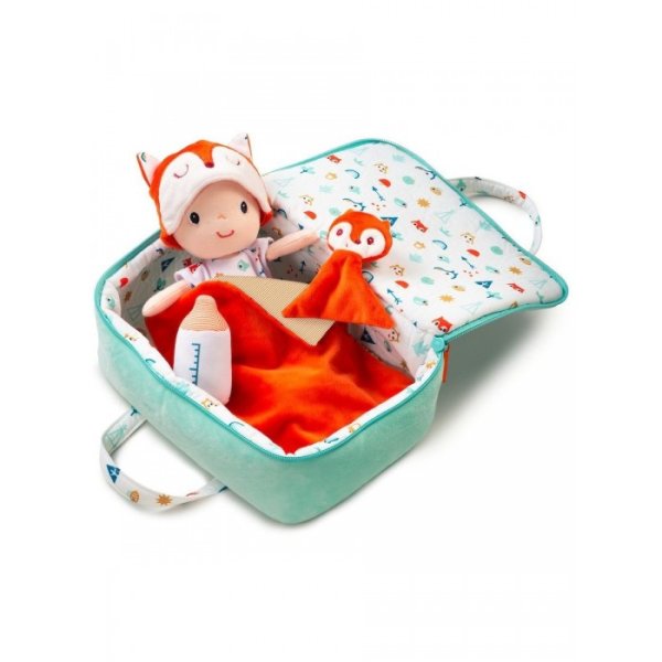 Lilliputiens Кукла мягкая Алекс в переноске с игрушкой