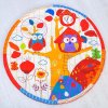 Крошка Я Развивающий коврик с дугами «Совушка»