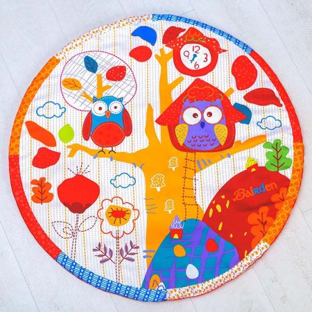 Крошка Я Развивающий коврик с дугами «Совушка»