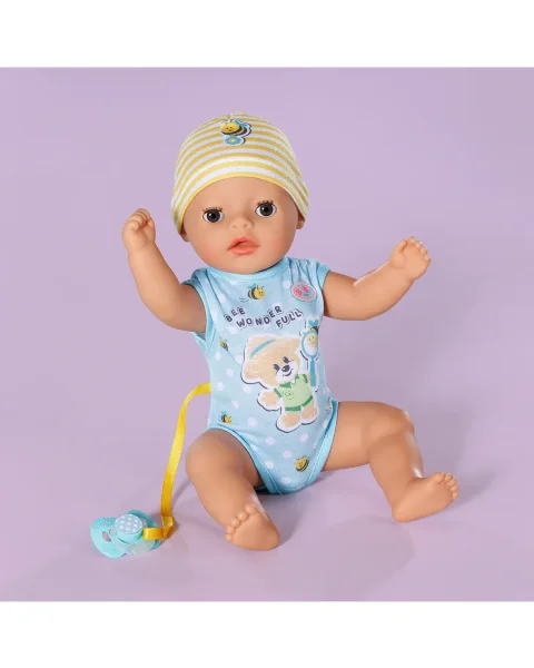 (м.)  42865 БЕБИ борн. Интерактивная кукла Лукас с маг. глазками 36 см. BABY born