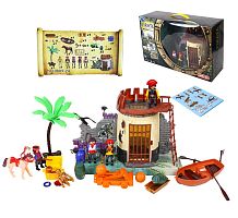 A-Toys Игровой набор Пиратская крепость / разноцветный					