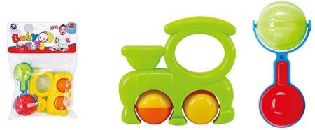 Юг-тойз Набор погремушек "Паровозик"