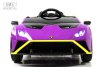 E888EE Электромобиль Lamborghini Huracán STO (Желто-фиолетовый)