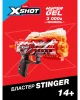 Игровой набор ZURU X-Shot HYPERGEL Стингер (бластер, 3000 снарядов-гранул, защитные очки)