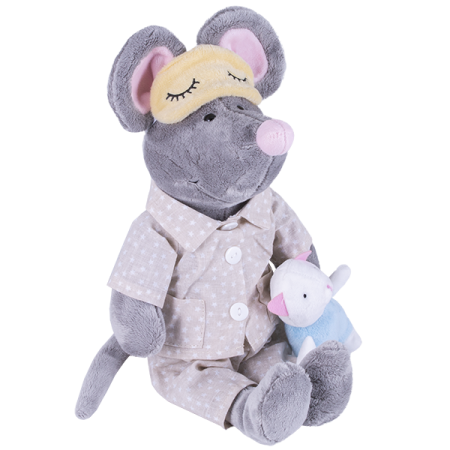 Softoy Игрушка Мышь в пижаме, 36 см S886/20