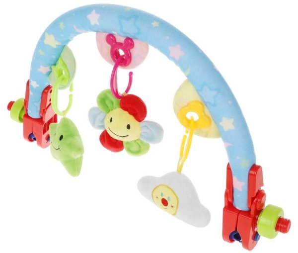 Рыжий кот Развивающая мягкая дуга-подвеска