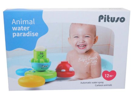 Pituso Набор игрушек для ванны "Веселый осьминог"