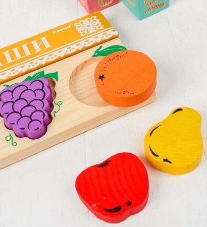 Томик Доска-вкладыш "Фрукты-ягоды"