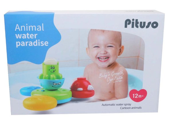 Pituso Набор игрушек для ванны "Веселый осьминог"