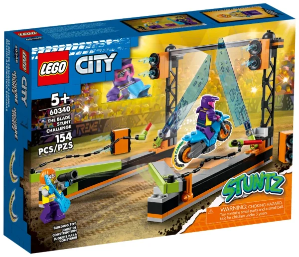 Конструктор LEGO CITY "Трюковое испытание «Клинок»"