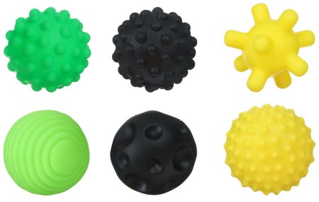 Крошка Я Набор тактильных мячиков по методике Гленна Домана