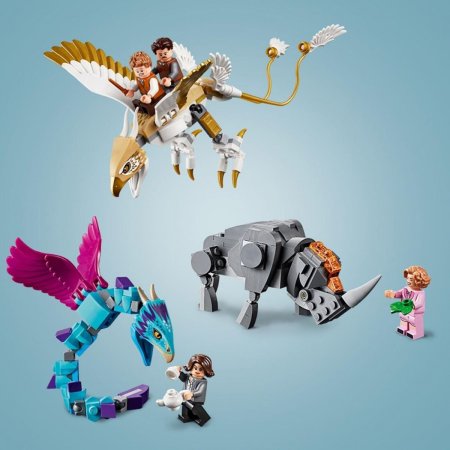 Lego Конструктор Гарри Поттер Чемодан Ньюта Саламандера