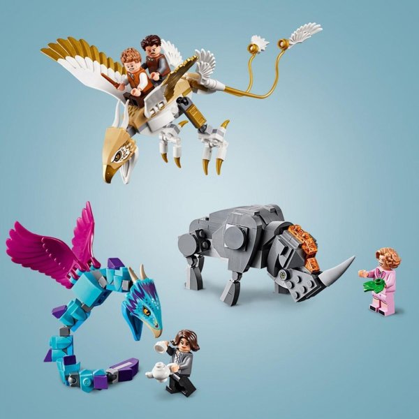 Lego Конструктор Гарри Поттер Чемодан Ньюта Саламандера