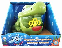 1Toy Игрушка для пускания мыльных пузырей "Крокодил", 118 мл					