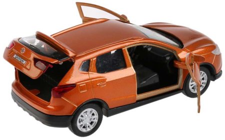 Технопарк Машинка "Nissan Qashqai" / цвет золотой