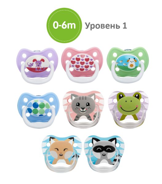 Dr. browns prevent классик пустышка с колпачком, 0-6 месяцев, для девочек, 2 шт.