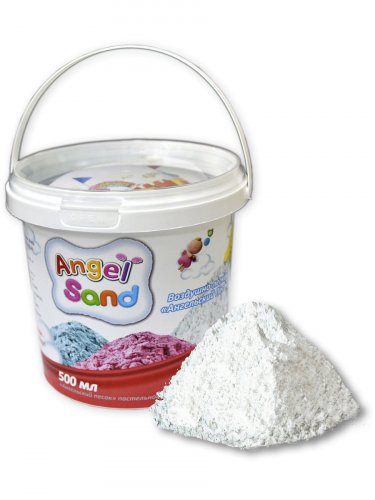 Angel Sand Игровой кинетический песок 500мл / Белый