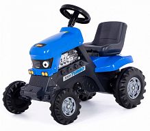 Полесье Каталка-трактор с педалями "Turbo" / цвет синий					