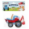 Буратино Игрушка-каталка Синий трактор 295605 / цвет голубой