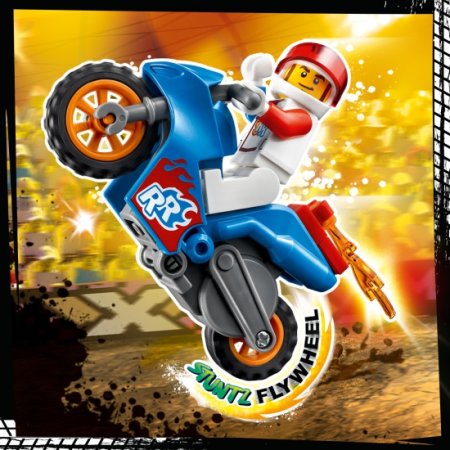 Lego City Конструктор "Реактивный трюковый мотоцикл" 60298