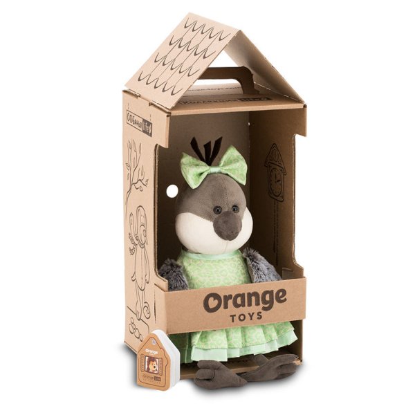 Orange Мягкая игрушка Life "Воробьишка Грэйс. Авокадо", 20 см