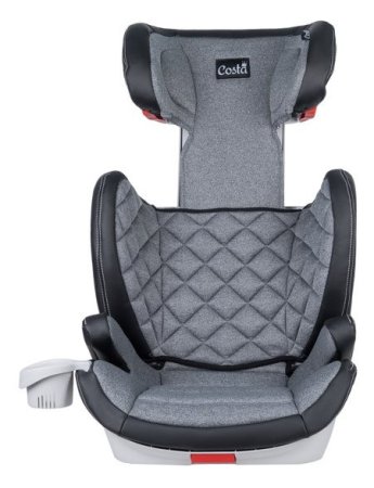Farfello Автокресло детское YB802A от 15 до 36 кг, в возрасте от 3 до 12 лет/ цвет серо-черный