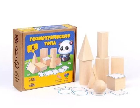 Настольная игра набор "Геометрические тела" Н-39