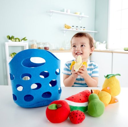 Hape Игровой набор "Корзина с фруктами"