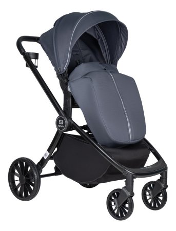 Farfello Коляска 3 в 1 Baby shell / цвет Greige (серый)