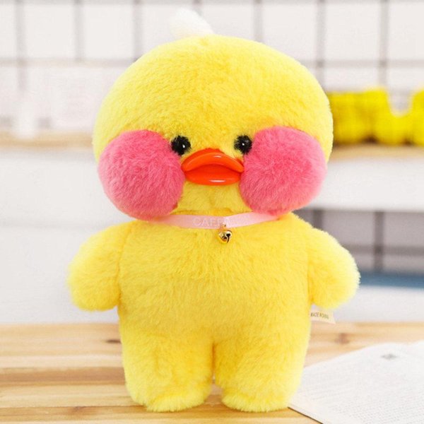 BDC Игрушка мягкая Утка Лалафанфан / Lalafanfan Duck в ассортименте / желтая 