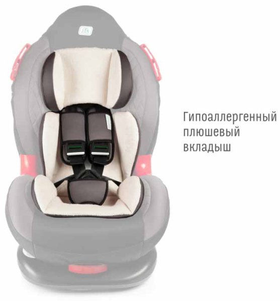 Smart Travel Автокресло Premier (9-25 кг) / цвет smoky (черный-коричневый)