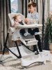 Carrello Стульчик для кормления Stella CRL-9503 / цвет Shell Grey (светло-серый)
